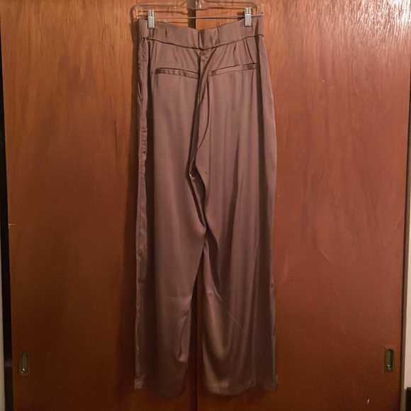 Abercrombie & Fitch Satin Wide Leg Trousers - Picture 2 of 3